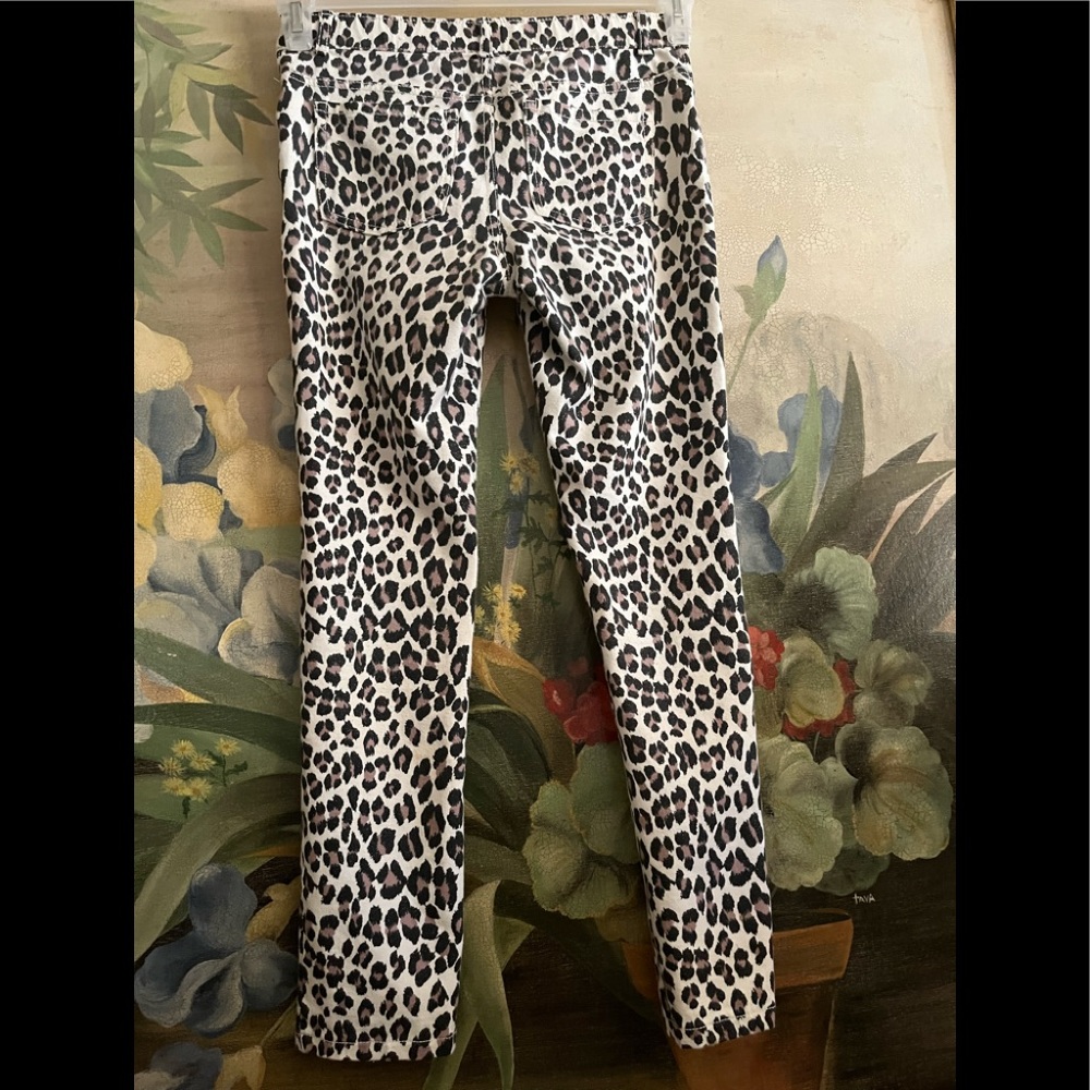 CHILDREN’S PLACE ANIMAL PRINT JEANS GIRLS Sz 12 - Picture 2 of 3